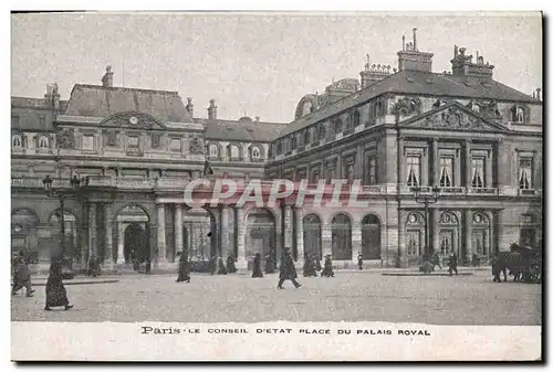 Ansichtskarte AK Paris Le Conseil D Etat Place Du Palais Royal