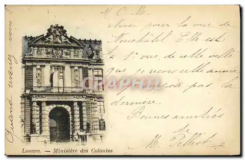 Cartes postales Paris Ministere des Colonies