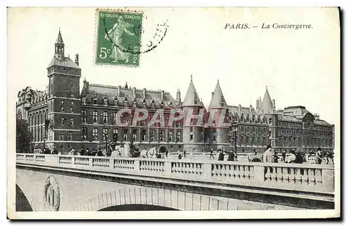 Cartes postales Paris La Conciergerie