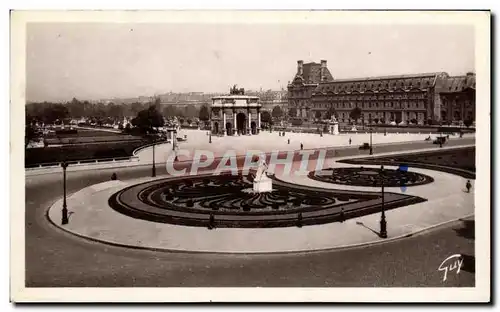 Ansichtskarte AK Paris Perspective sur le Carrousel