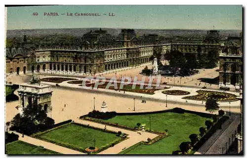 Cartes postales Paris Le Carrousel