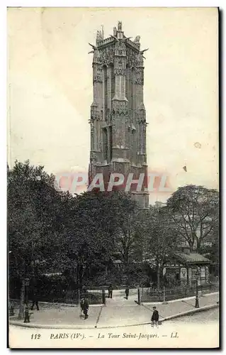 Cartes postales Paris La Tour Saint Jacques