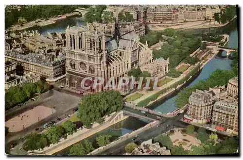 Ansichtskarte AK Paris Notre Dame et son parvis