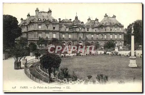 Cartes postales Paris Le Palais du Luxembourg