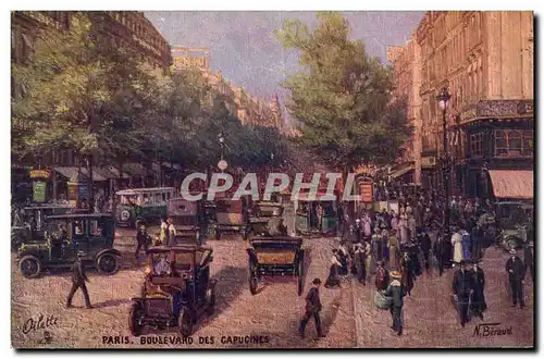 Cartes postales Paris Boulevard des Capucines