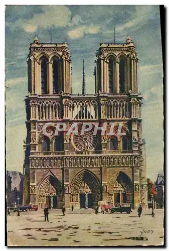 Cartes postales Paris Notre Dame