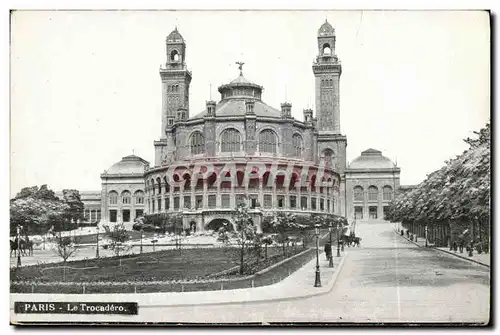 Cartes postales Paris Le Trocadero