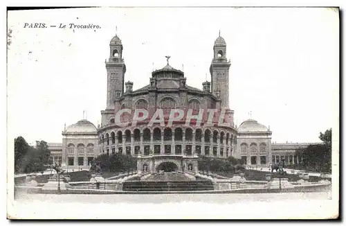 Cartes postales Paris Le Trocadero