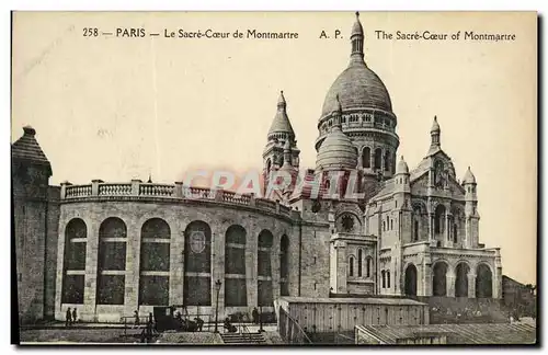 Cartes postales Paris Sacre Coeur de Montmartre