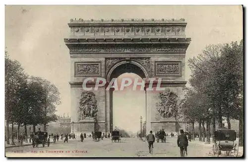 Cartes postales Paris Arc De Triomphe