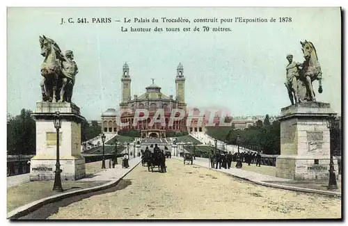 Cartes postales Paris Le Palais du Trocadero