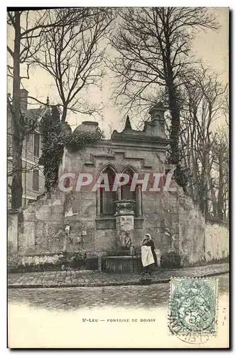 Cartes postales Saint Leu Fontaine De Boissy