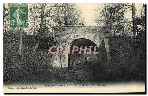 Cartes postales Saint Leu Taverny En Foret Le pont du diable