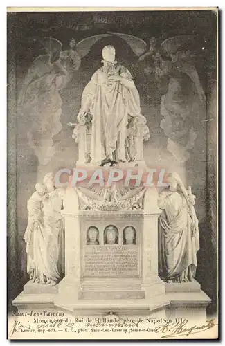 Ansichtskarte AK Saint Leu Taverny Monument du roi de Hollande pere de Napoleon III