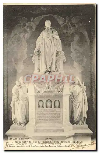 Cartes postales Saint Leu Taverny Monument du roi de Hollande pere de Napoleon III