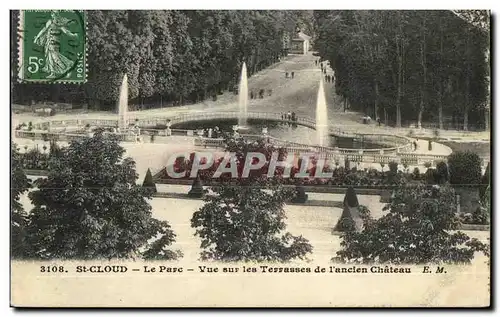 Cartes postales Saint Cloud La Parc Sur les Terrasses de L Anclen chateau