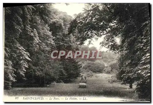 Cartes postales Saint Cloud Le Parc Le violon