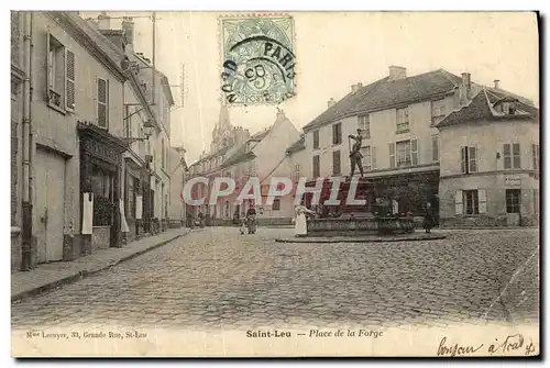 Cartes postales Saint Leu Place de la Forge