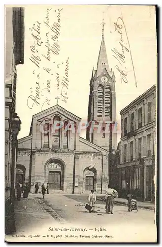 Cartes postales Saint Leu Tarverny Eglise