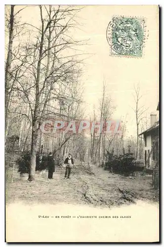 Cartes postales Saint Leu En Foret L Eauriette Chemin Des Claies