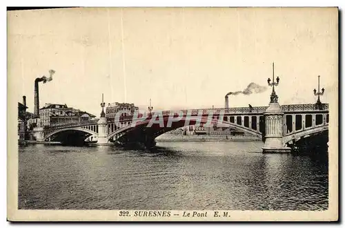 Cartes postales Suresnes Le Pont