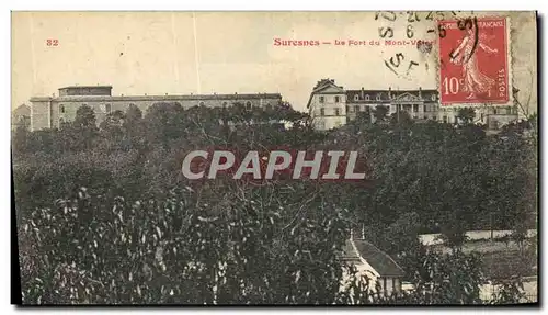 Cartes postales Suresnes Le Fort du Mont Valerien Militaria