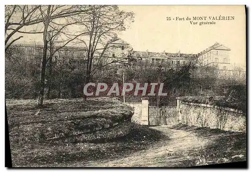 Ansichtskarte AK Suresnes Fort du mont Valerien Vue generale Militaria