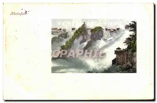 Ansichtskarte AK Rheinfall