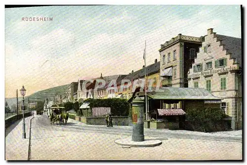 Cartes postales Rudesheim