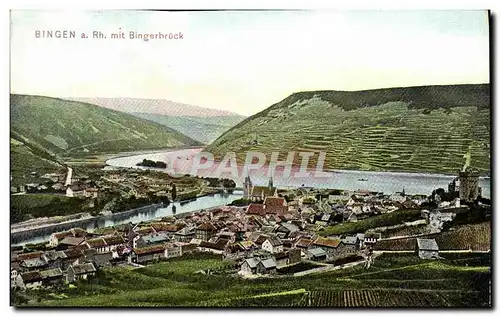 Cartes postales Bingen Rh Mit Bingerbrock