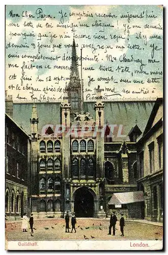 Cartes postales Guildhall London