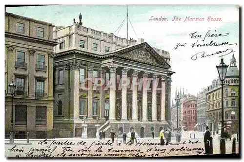 Cartes postales London The Mansion House