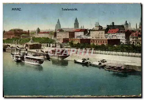 Cartes postales Mainz Totalansicht