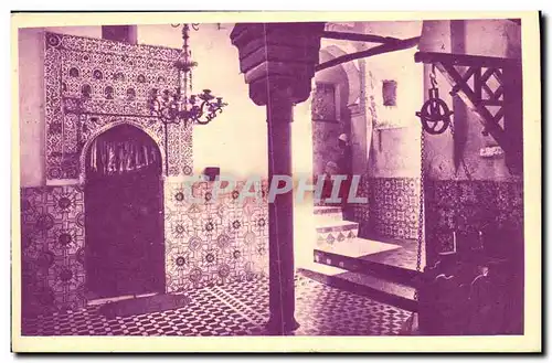 Cartes postales Tlemcen Sidi Bou Medine Cour et puits du mausolee