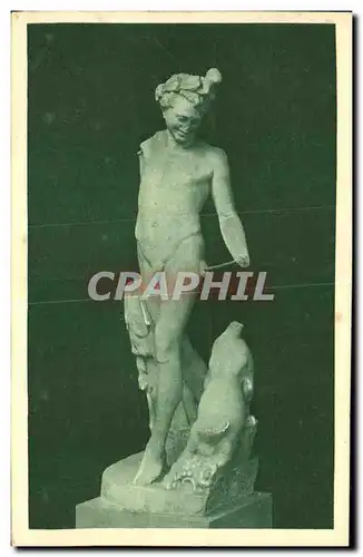 Cartes postales Musee de Cherchell Satyre a la panthere