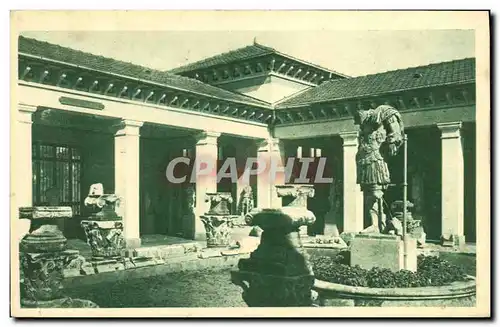 Cartes postales Cherchell Interieur du musee