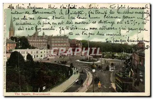 Cartes postales Bournemouth The square