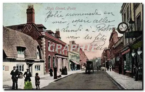 Cartes postales High Street Poole