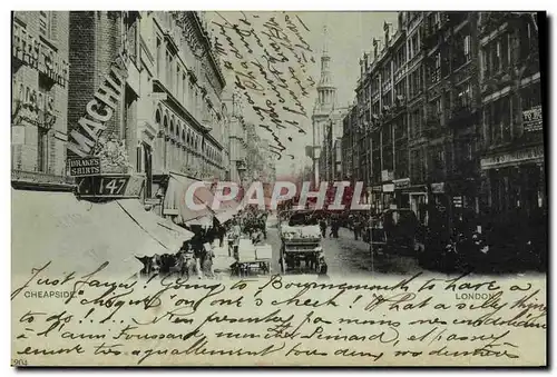 Cartes postales London Cheapside