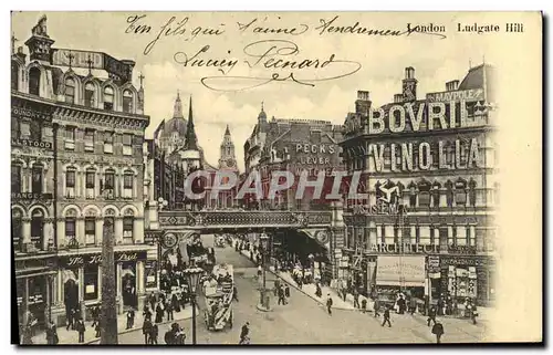 Cartes postales London Ludgate Hill