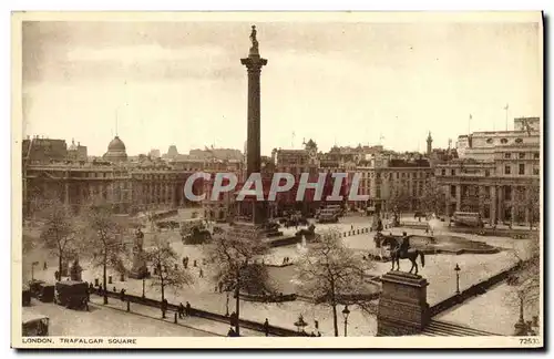 Cartes postales London Trafalgar Square