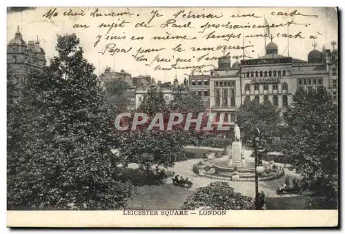 Cartes postales London Leicester Square