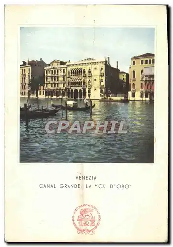 Cartes postales Venezia Canal Grande