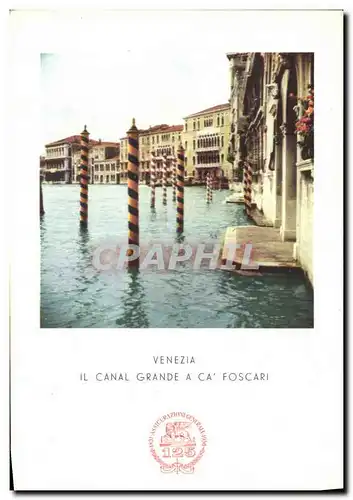 Cartes postales Venezia Canal Grande Ca Foscari