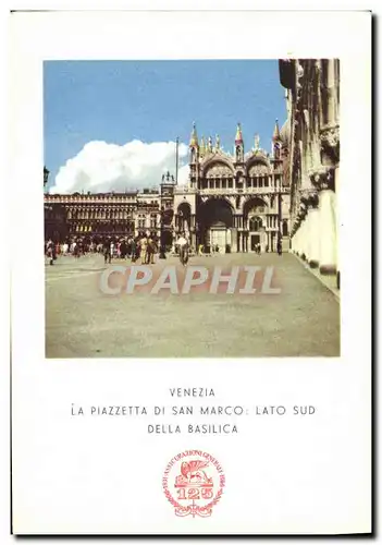 Cartes postales Venezia La Piazzetta Di San Marco Lato Sud