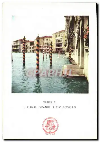 Cartes postales Venezia Canal Grande Ca Foscari