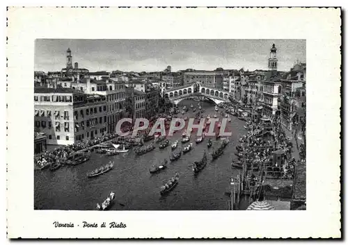 Cartes postales Venezia Ponte di Rialto