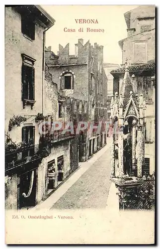 Cartes postales Onestinghel Casa di Romeo