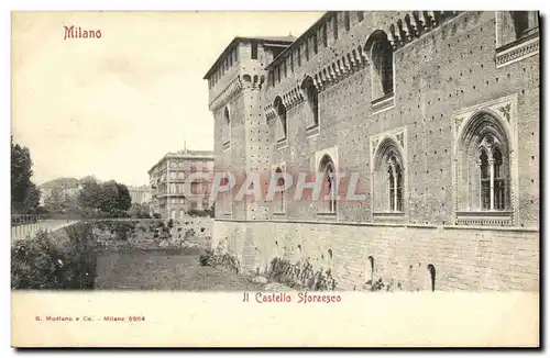 Cartes postales Milano Il Castello Sforzesco