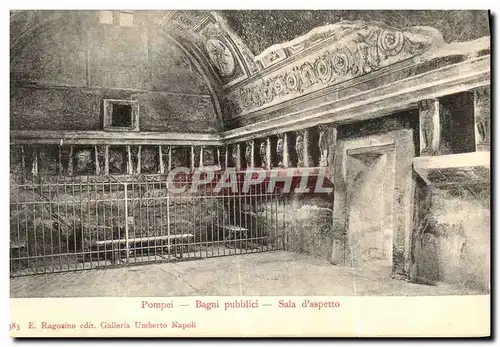 Cartes postales Pompei Bagni Pubblici Sala d Aspetto